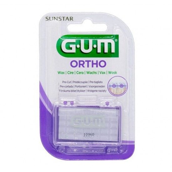 GUM 723 ORTHODONTIC WAX UNFLAVORED ΟΡΘΟΔΟΝΤΙΚΟ ΚΕΡΙ 1 ΤΜΧ