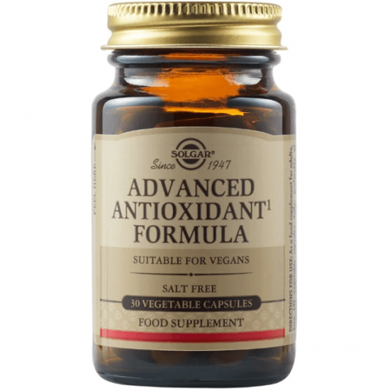 SOLGAR ADVANCED ANTIOXIDANT FORMULA VEGICAPS 30S