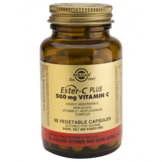 SOLGAR ESTER-C 500MG VEGICAPS 50S