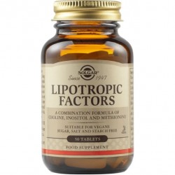 SOLGAR LIPOTROPIC FACTORS TABS 50S