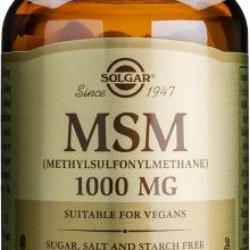 SOLGAR MSM 1000MG TABS 60S