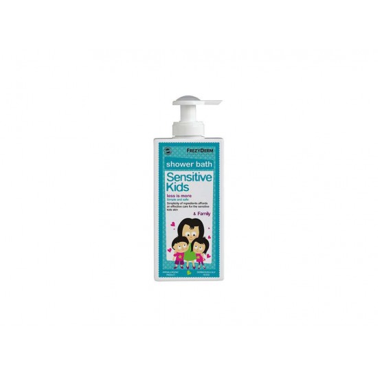 FREZYDERM SENSITIVE KIDS SHOW BATH 200ML+ΞΥΛ/ΓΙΕΣ ΔΩΡΟ