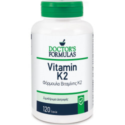 Doctor's Formulas Vitamin K2 Συμπλήρωμα Διατροφής με Βιταμίνη Κ2, 120 caps