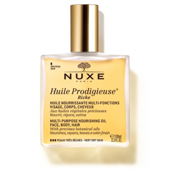 NUXE HUILE PRODIGIEUSE RICH-ΠΡΟΣΩΠΟ-ΣΩΜΑ-ΜΑΛΛΙΑ 100ML