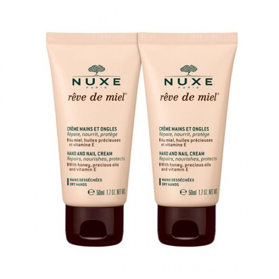 NUXE REVE DE MIEL HAND CREAM 2*50ML SPECIAL PRICE