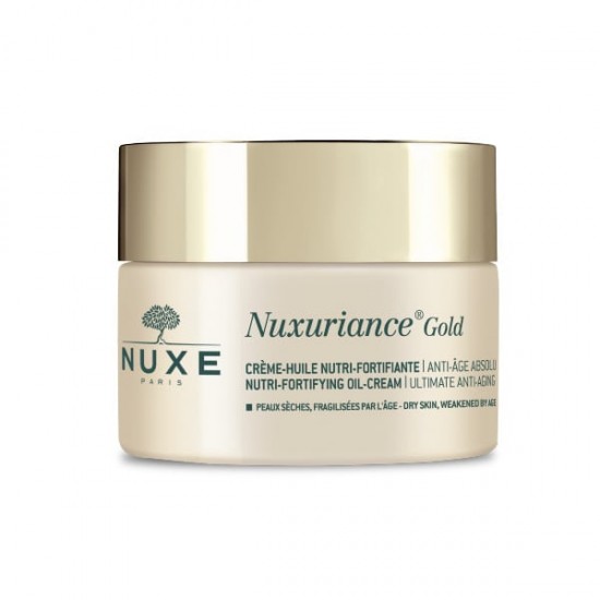 Nuxe Nuxuriance Gold Ultimate Anti-Aging Nutri-Fortifying Oil Cream, Αντιγηραντική Κρέμα Ημέρας για Θρέψη & Ενυδάτωση 50ml