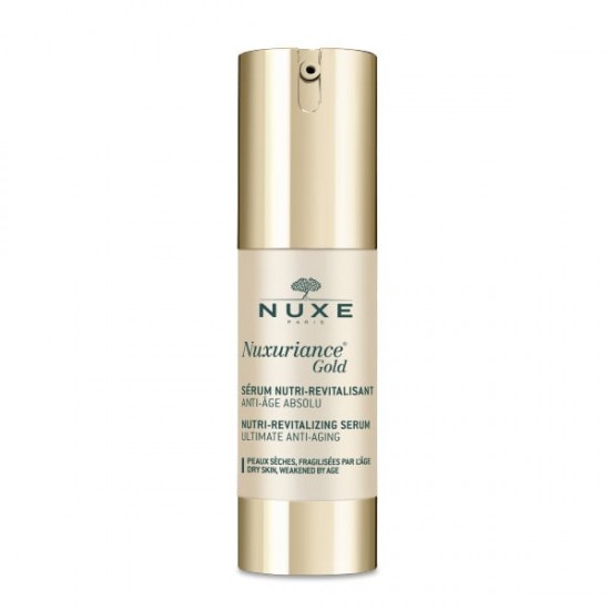 Nuxe Nuxuriance Gold Ultimate Anti-Aging Nutri-Revitalizing Serum, Ορός Θρέψης & Αναζωογόνησης 30ml