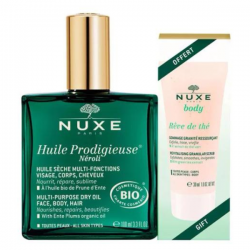 NUXE HUILE PRODIGIEUSE NEROLI100ML+MINI GOM RΕVE DE THΕ30ML