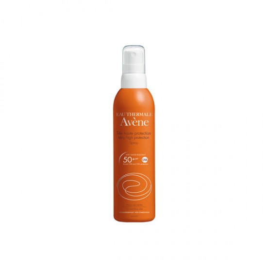 Avene Spray SPF50+ Αντιηλιακό Προσώπου & Σώματος σε Μορφή Σπρέι για το Ευαίσθητο Δέρμα 200ml