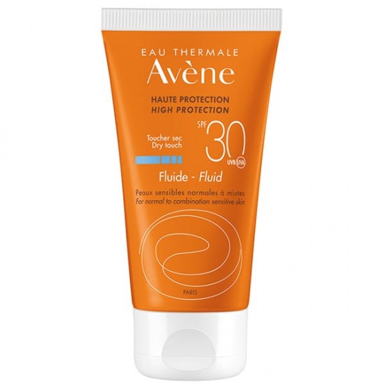 Avène - Fluide SPF 30 - Αντηλιακή Κρέμα με λεπτόρρευστη υφή για το κανονικό/μικτο δέρμα του προσώπου - 50ml