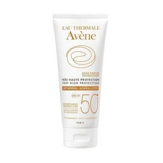 Avène - Αντηλιακό Γαλάκτωμα Minéral SPF 50+ Πολύ υψηλή προστασία με 100% φυσικά φίλτρα - 100ml