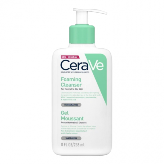 CERAVE FOAMING CLEANSER 8oz (236ML)