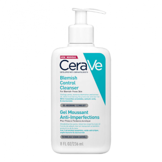 CERAVE BLEMISH CONTR. CLEANSER 8OZ