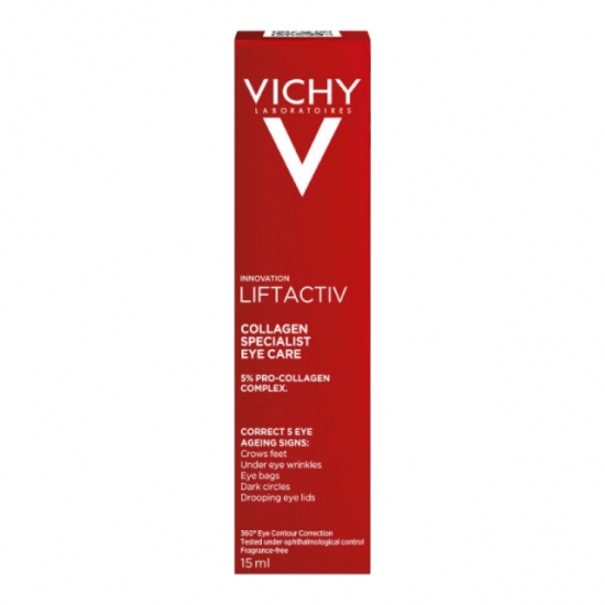 Vichy Liftactiv Collagen Specialist Κρέμα Ματιών 15ml