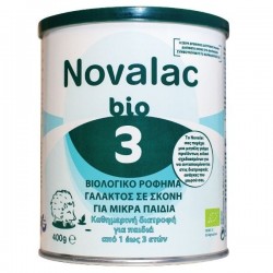 Novalac Bio 3 Βιολογικό Ρόφημα Γάλακτος σε Σκόνη για Μικρά Παιδιά από 1 ως 3 ετών 400g