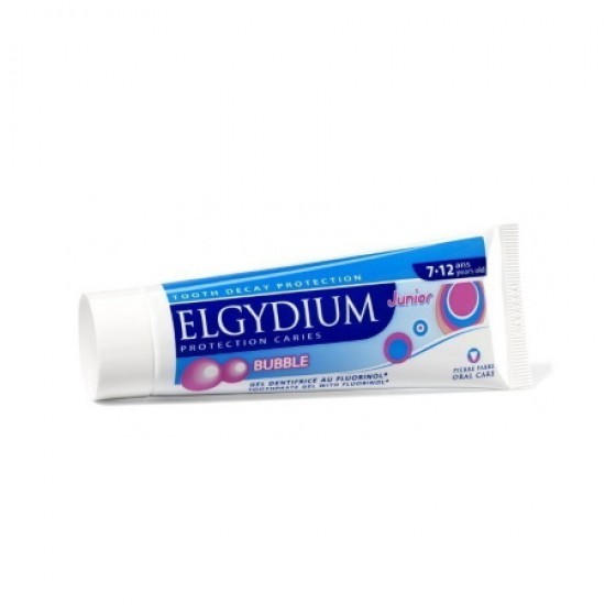 ELGYDIUM JUNIOR BUBBLE 50ML ΟΔΟΝΤΟΠΑΣΤΑ  7-12 ΕΤΩΝ