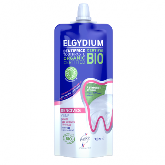 Elgydium Eco Bio Gums Οικολογικά Σχεδιασμένη Οδοντόκρεμα για Ευαίσθητα Ούλα 100ml