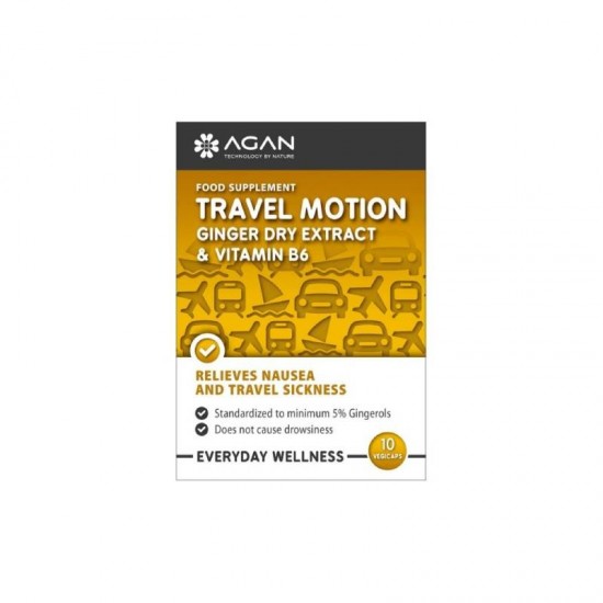 AGAN TRAVEL MOTION 10 VEGICAPS