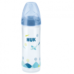 NUK New Classic Μπιμπερό Πλαστικό με Θηλή Σιλικόνης 250ml