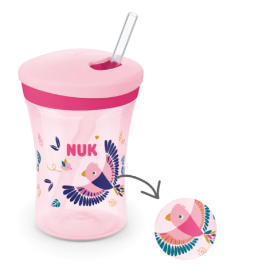 NUK Action Cup 230ml ποτηράκι που αλλάζει χρώμα