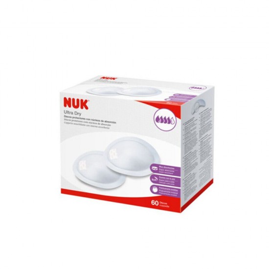 Nuk Ultra Dry  Επιθέματα Στήθους 60τεμ