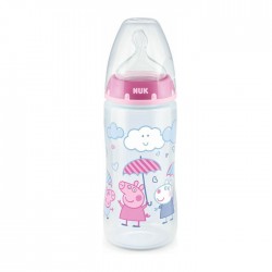 NUK ΜΠΙΜΠΕΡΟ F.C.PLUS PP 300ML (ΣΙΛ.) PEPPA GIRL ΜΕΓ.2 TEMP