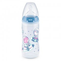 NUK ΜΠΙΜΠΕΡΟ F.C.PLUS PP 300ML (ΣΙΛ.) PEPPA BOY ΜΕΓ.2 TEMP C