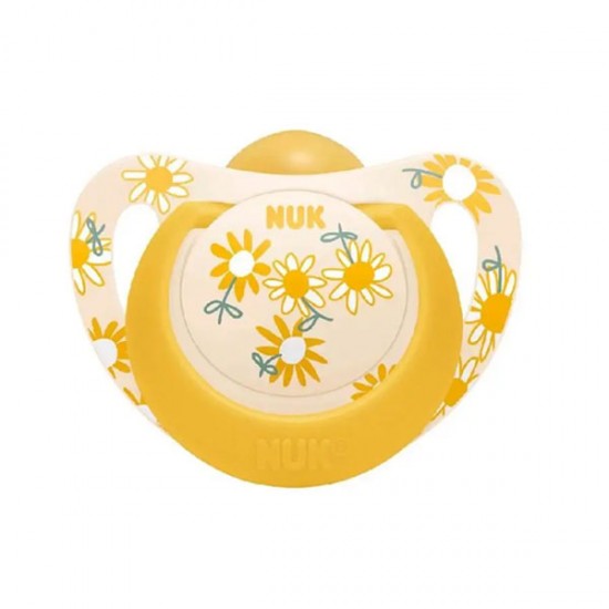  Nuk Star Πιπίλα Latex Λουλούδια 6-18m