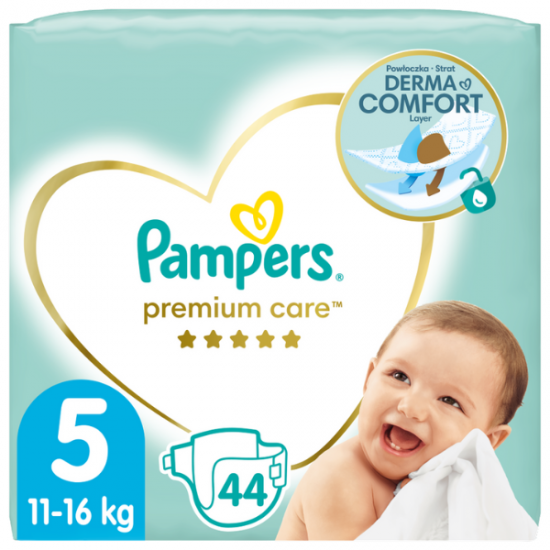 PAMPERS PREMIUM CARE ΜΕΓ 5 2x44 JUMBO