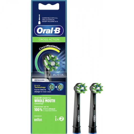 ORAL-B ΑΝΤΑΛΛΑΚΤΙΚΑ CROSS ACT BLACK 1X2