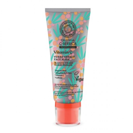 NS OBLEPIKHA C-BERRICA. TURBO ENERGY FACE MASK 100ML