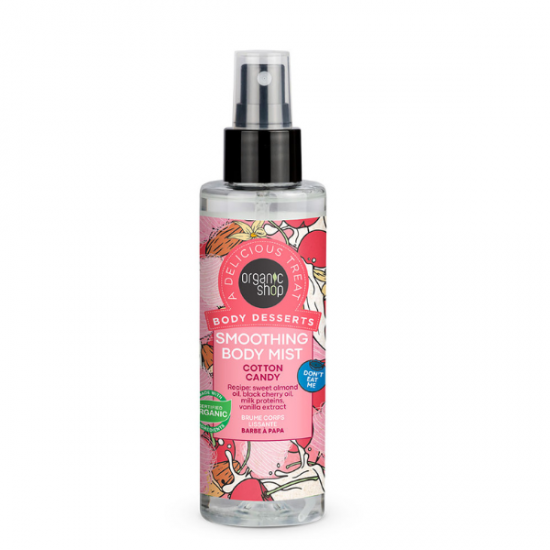 Organic Shop Body Desserts Καταπραϋντικό Σπρέι Σώματος Cotton Candy 200ml