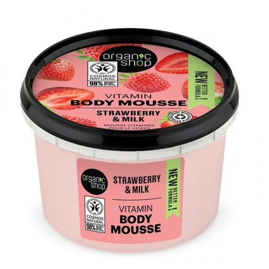 NS BODY MOUSSE STRAWBERRY YOGHURT 250ML