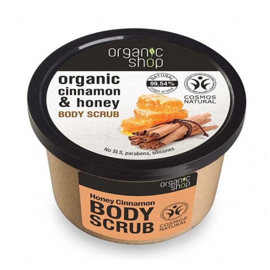 NS BODY SCRUB HONEY CINNAMON TOP