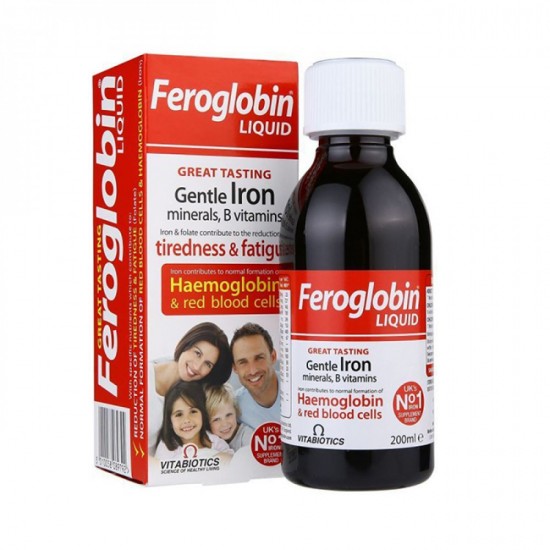 VITABIOTICS FEROGLOBIN Β12 LIQUID 200ML