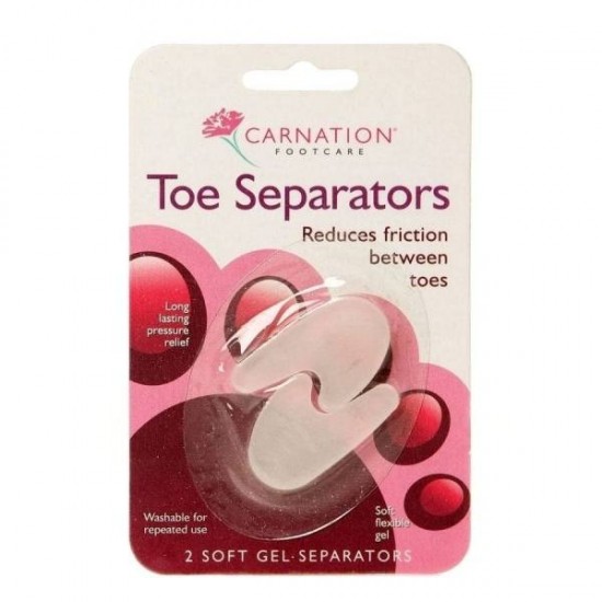 CARNATION GEL TOE SEPERATORS 2τεμ.