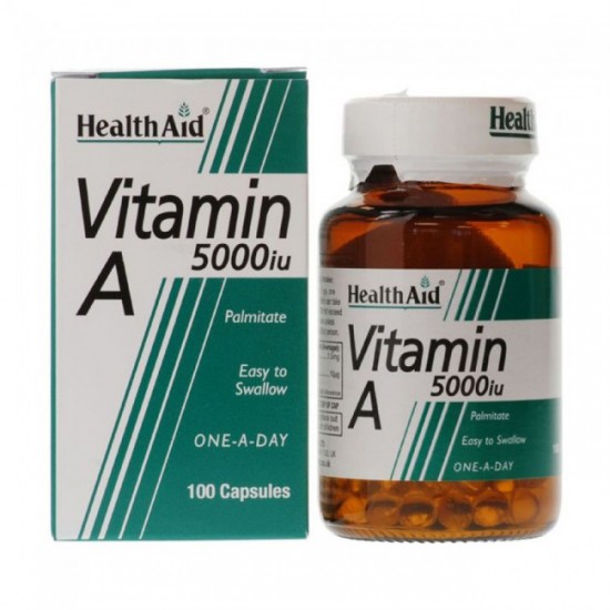 Health Aid Vitamin A 5000i.u 100caps