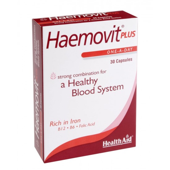 Health Aid HAEMOVIT PLUS 30caps