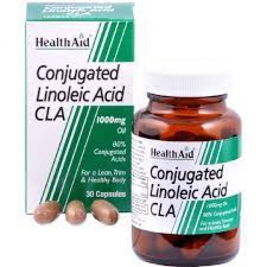 Health Aid CLA Conjugated Linoleic Acid 1000mg 30caps