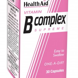 Health Aid VITAMIN B COMPLEX Supreme 30 κάψουλες