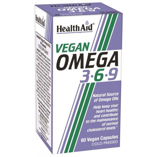 Health Aid VEGAN Omega 3 6 9 60 vcaps