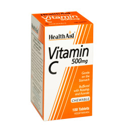 Health Aid 500mg (μασώμεvη) 100tabs -economy
