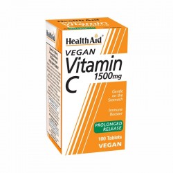 HEALTH AID VITAMIN C 1,5gr 100TABS - ECONOMY