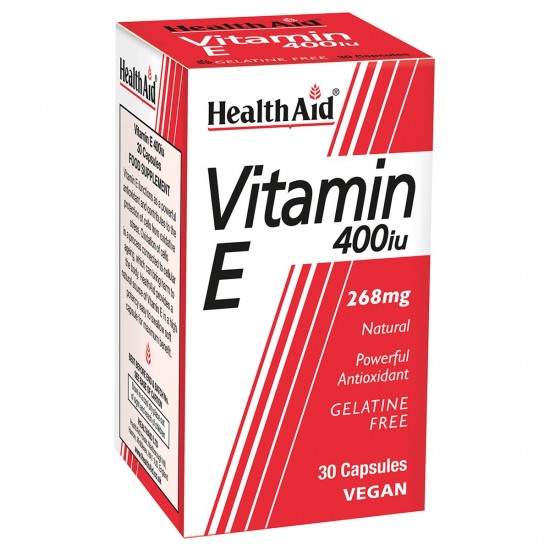 health aid vitamin Ε 400iu 30caps