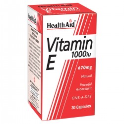 health aid VITAMIN Ε 1000iu 30caps