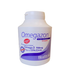 HEALTH AID Omegazon Omega 3 750mg 120 κάψουλες