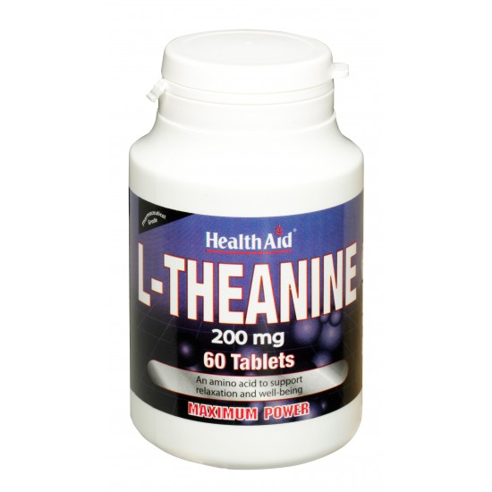 health-aid L-THEANINE 200mg 60tabs