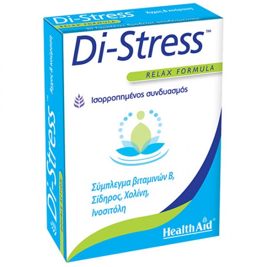 Health Aid Di-Stress Relax Formula 30tabs