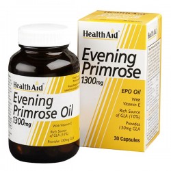 Health Aid EVENING PRIMROSE 1300mg 30tabs