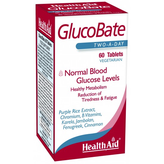 Health Aid Glucobate Φυτική Φόρμουλα για το Διαβήτη 60tabs